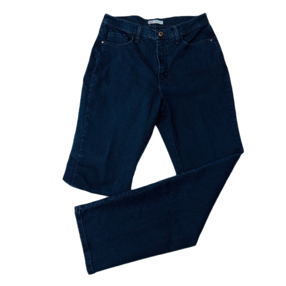 Lee Straight-Leg Classic at the Waist fit Women's Jeans in Dark Blue
